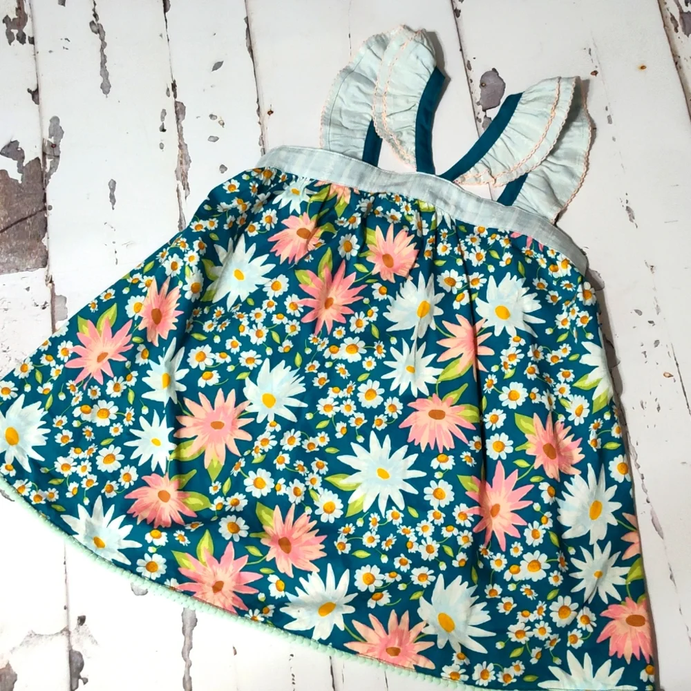 Matilda Jane Dream chasers Happy Florals Tunic Size 10 - Picture 1 of 6